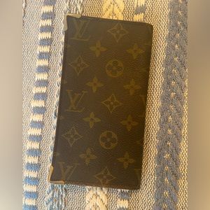 Authentic Louis Vuitton Monogram Porte Cartes Credit Yen Bifold Long Wallet